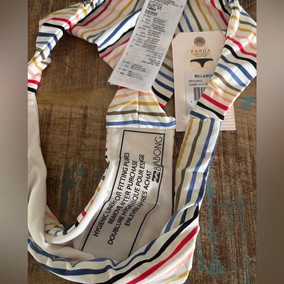 Billabong Gimme Sun Stripped Bikini Bottoms NWT - Picture 6 of 6